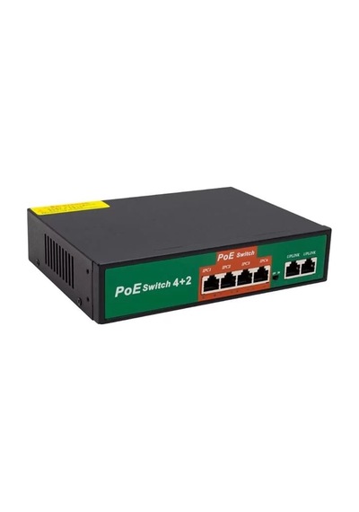 Sh Powermaster Poe4+2 72w 10/100 Mbps Poe Ethernet Switch Najmaddin