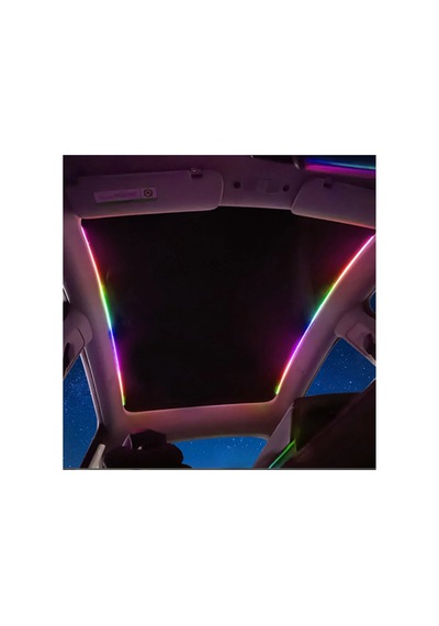 Red Lion Parts Tesla Ve Byd Uyumlu 110cm Araç Cam Tavan Ambiyans Aydınlatma Seti Usb Versiyon Diğer