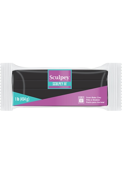 Sculpey Iıı Polimer Kil 454 Gr. 042 Black Siyah