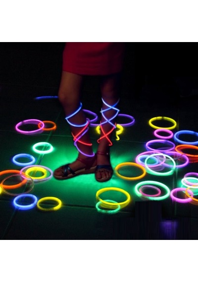 100 ADET GLOW STİCK IŞIKLI FOSFOR ÇUBUK NEON IŞIK GLOW PARTİ IŞIKLARI NEON IŞIKLI BİLEKLİK IŞIKLI NEON KOLYE YILBAŞI PARTİ IŞIKLARI