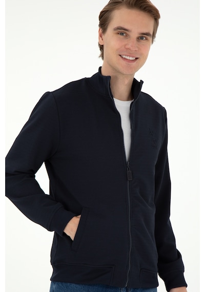 U.s. Polo Assn. Erkek Lacivert Hırka Örme 50290747-vr033 Lacivert