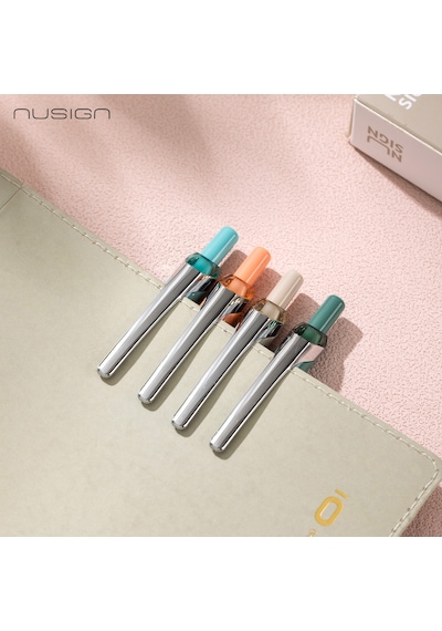 Nusıgn 0.7 Mm Jel Kalem Mavi Mürekkep Ergonomik Yazım Kalemi Blue