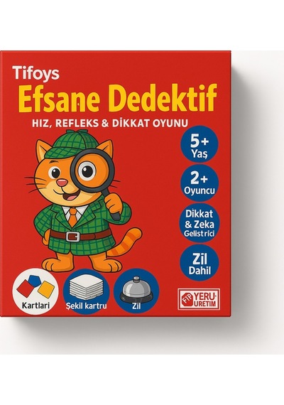 Efsane Dedektif Hız, Refleks & Dikkat Oyunu
