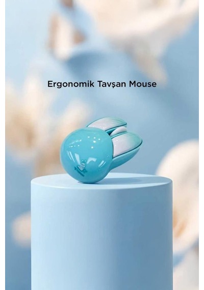 Torima TM-21 Kablosuz Tavşan Kulaklı Sessiz Mouse 1200 DPI Optik Kablosuz Fare