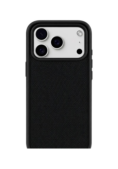 Premium Fabric Cover Obsidian Noir İphone 17 Pro Max Siyah