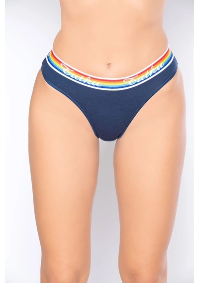 Hepsine Rakip Tutku 6 Adet Kadın Karışık Renkli Bikini Külot Seti S/m Beden Çok Renkli