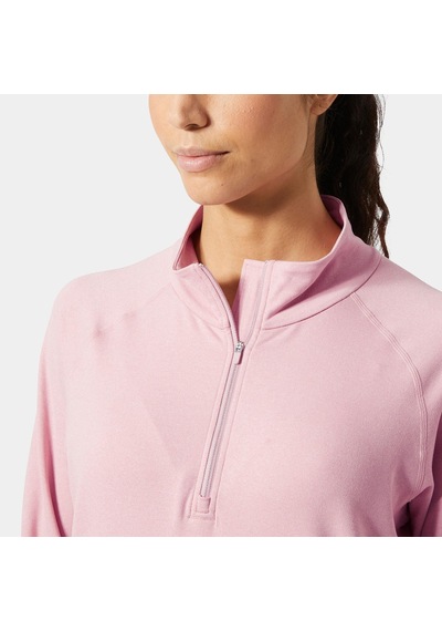 Helly Hansen W Tyrı Knıt 1/2 Zıp Üst Pembe