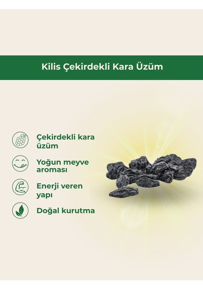 Kilis Çekirdekli Kara Üzüm-6689