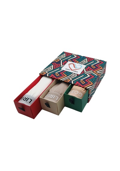 Gost Liria -soil Erkek Boxer 3 Lü Paket Çok Renkli Çok Renkli