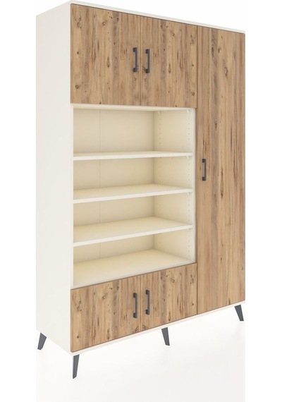 Hyperion Dolap 11 Raflı 5 Kapaklı 132x44x195 Aytaşı-çam/aytaşı Aytaşı Hyperion Dolap 11 Raflı 5 Kapaklı 132x44x195 Aytaşı-çam/aytaşı Aytaşı
