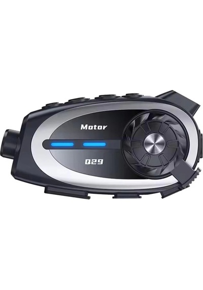 Nvg Q29 Motosiklet Kask Bluetooth Kulaklık Su Geçirmez Intercom Eşleşmeli 1080p Kamera Geniş Açı