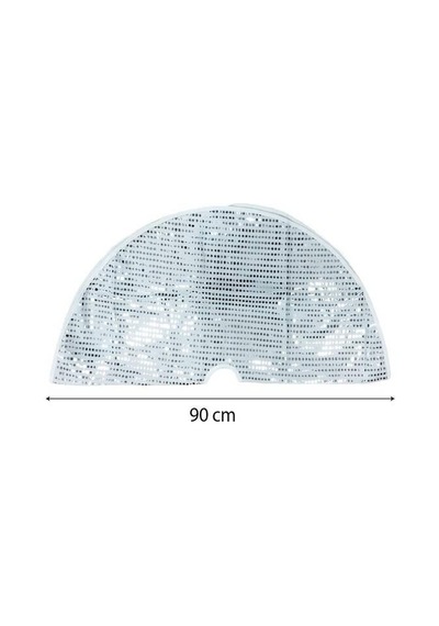 Yılbaşı Ağaç Örtüsü Pullu Payetli Gümüş 90cm Diğer