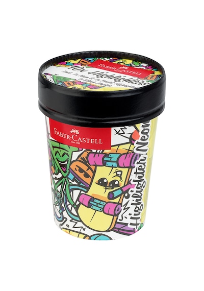 Faber-Castell Textliner Ice Cream, Neon 10'lu
