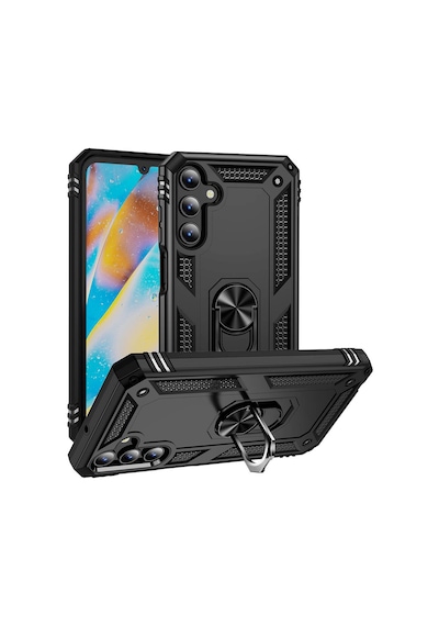 Galaxy A15 Kılıf Zore Vega Kapak Siyah