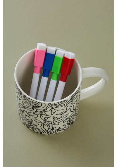 Karaca Boyama Seti Harper Diy Mug 350 Ml Çok Renkli