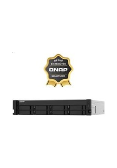 Qnap Ts-873au-rp-4gb Ram 8 Hdd Yuvalı Siyah Rack Nas Çoklu Depolama Ünitesi