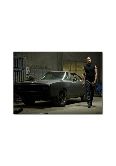 Ahşap Tablo Dodge Viper Ve Dom