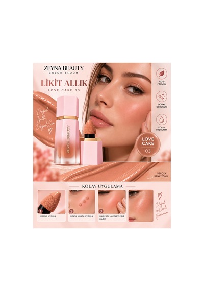 Color Bloom Likit Sıvı Allık 03 Pembe-03 - 702960610 Diğer