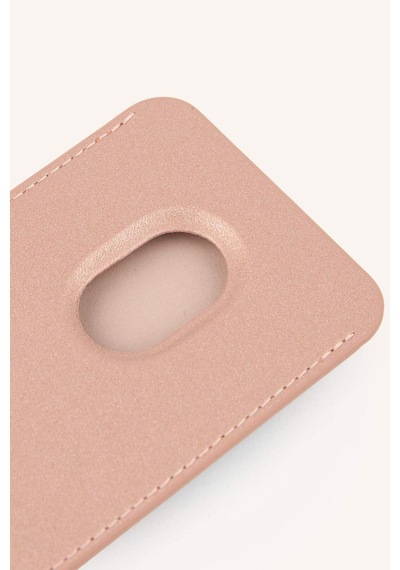 Defacto Magsafe Unisex Suni Deri Gül Kartlık I6568axnsbr3 Pembe-br3