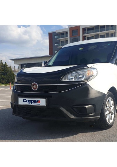 Cappafe Fiat Doblo Ön Kaput Koruyucu Rüzgarlık 4Mm Abs 2015-›