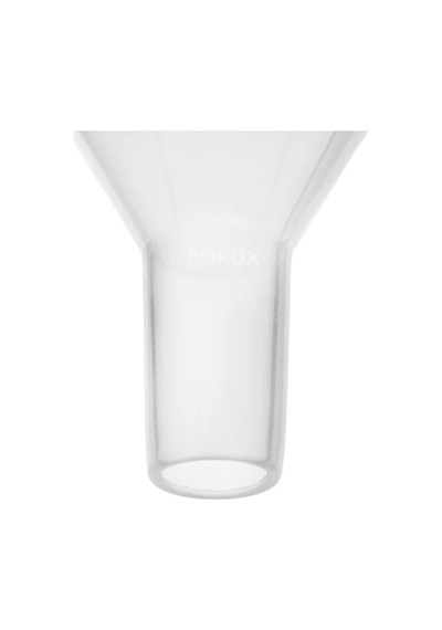 Borox Plastik Toz Laboratuvar Hunisi 80 MM