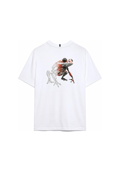 Oakley Futurescape Frog Erkek T-shirt-foa407927w03 White