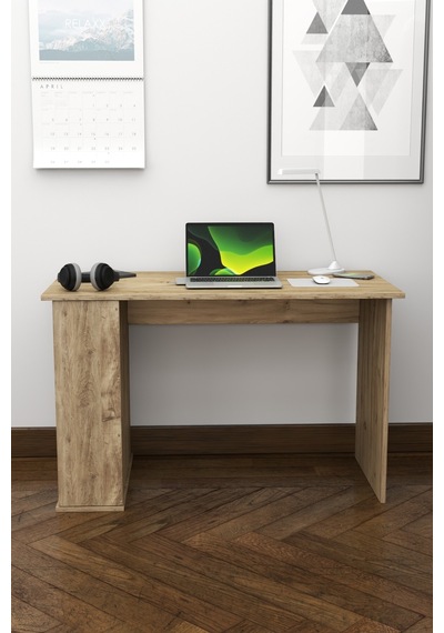 Ergonomik Çalışma Masası, Kitaplık Ve Kapaklı Depolama Alanı İle Modern Tasarım Atlantik Çam Atlantik Çam Ergonomik Çalışma Masası, Kitaplık Ve Kapaklı Depolama Alanı İle Modern Tasarım Atlantik Çam Atlantik Çam