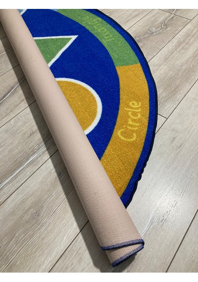 Merinos Halı Daire Halı Kaymaz Tabanlı İnce 150x150