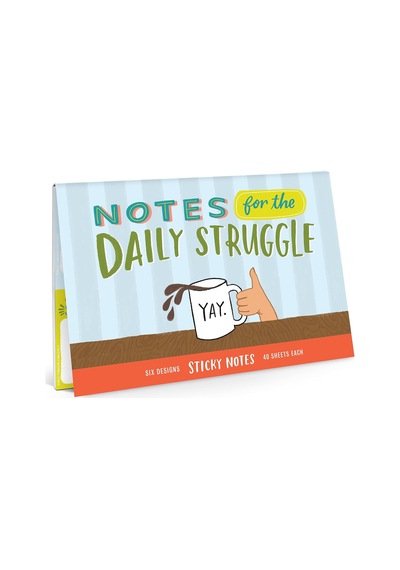 Em & Friends Daily Struggle Yapışkan Not Paketi, 6 Yapışkan Not Pedi Seti, 6,3 X 6,3 Cm Ve 40 Yaprak