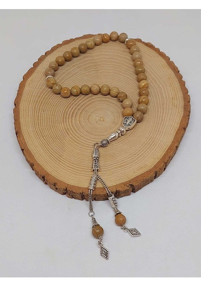 Jasper Taşı Tesbih 33lük 8mm 9811 Çok Renkli
