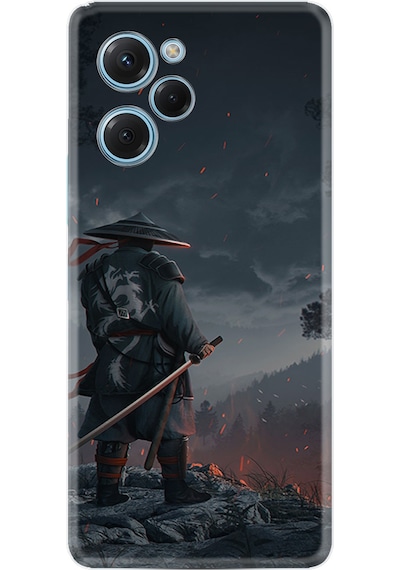 Xiaomi Poco X5 Pro Pro Kılıf Silikon Desen Özel Seri Warrior 1653