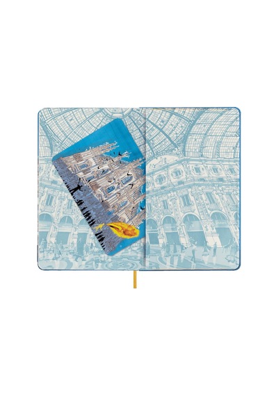 Moleskine Limited Edition I Am Milan Çizgili Defter 13x21 Çok Renkli