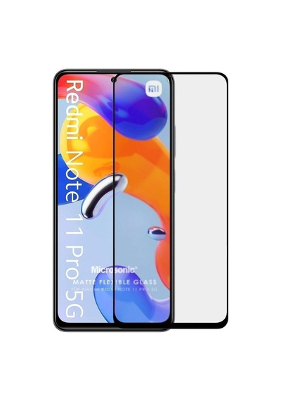 Xiaomi Redmi Note 11 Pro 5g Seramik Matte Flexible Ekran Koruyucu Siyah
