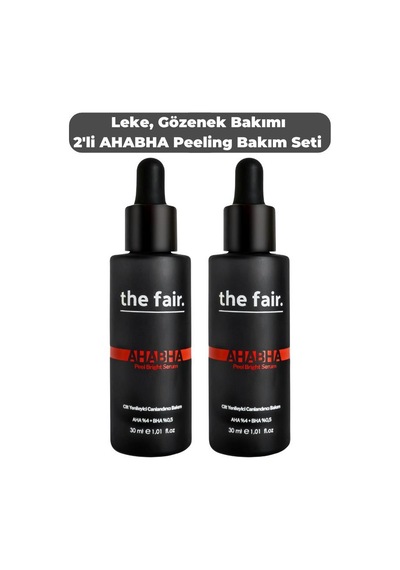 The Fair Ahabha Yenileyici ve Canlandırıcı Bakım Serumu 2 x 30 ML