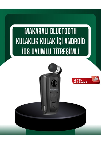 Titreşimli - 655 - Bluetooth Kulaklık Fineblue F910 Uzun - Muratech - Pil Ömrü