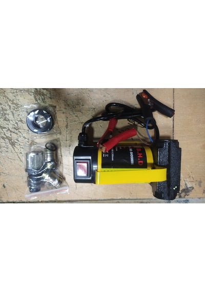 12v Kendinden Emişli Taşınabilir Yakıt/sıvı Yağ Aktarma Mazot Pompası Kod : Bhd00696