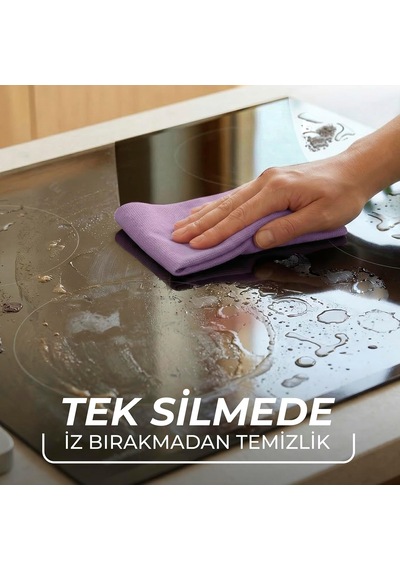 Actifibre Pro Kitchen Mikrofiber Bez, Pva Kaplama, İz Bırakmayan Tasarım