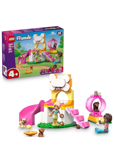 LEGO® Friends Yavru Köpek Oyun Parkı 42665 - 4 Yaş ve Üzeri Çocuklar için Yaratıcı Oyuncak Yapım Seti (66 Parça)