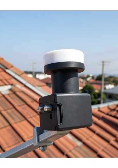 Twin Lnb 4k Ultra Hd Ku Band Çift Çıkışlı Uczzdlynrh200lnbıkıgırıslı-4