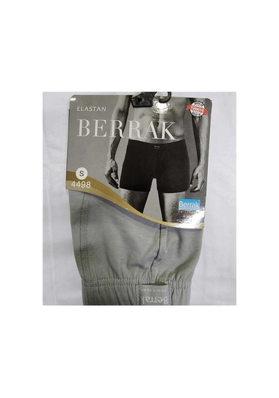 Berrak İç Giyim Berrak 10'lu Paket Berrak 4498 Erkek Boxer-gri-xl