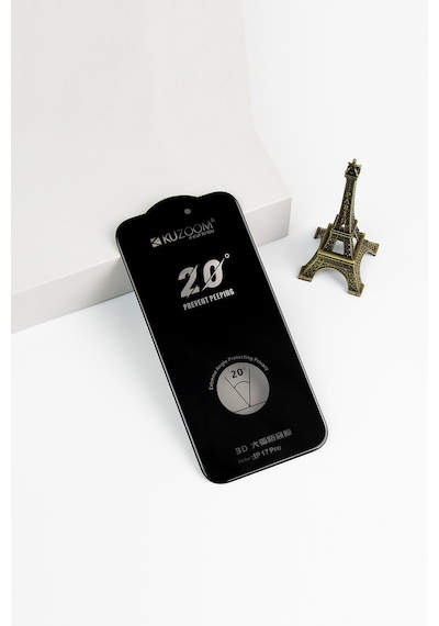 20 Hafif Kavisli Anti-peep Apple Uyumlu iPhone 17 Pro Temperli Hayalet Ekran Koruyucu