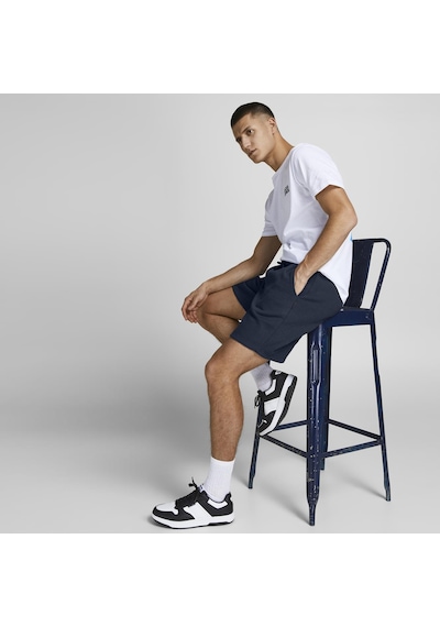Erkek Diz Boyu Sweat Şort - Gordon - 12249285 Navy Blazer