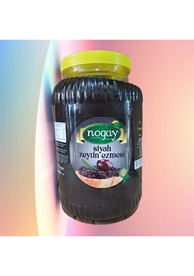 Nogay Siyah Zeytin Ezmesi Doğal Bursa Gemlik Zeytin Ezmesi