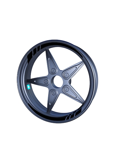 Moto GP Jet Siyah İç Jant Şeridi Sticker Çınar Extreme