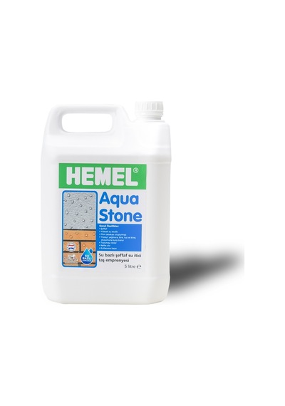 Hemel Aqua Stone Su Bazlı Doğal Taş Koruyucu Emprenye Şeffaf 5 Lt