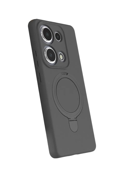 Newface Xiaomi Redmi Note 13 Pro 4g Regal Magsafe Standlı Kapak - Titan Gri