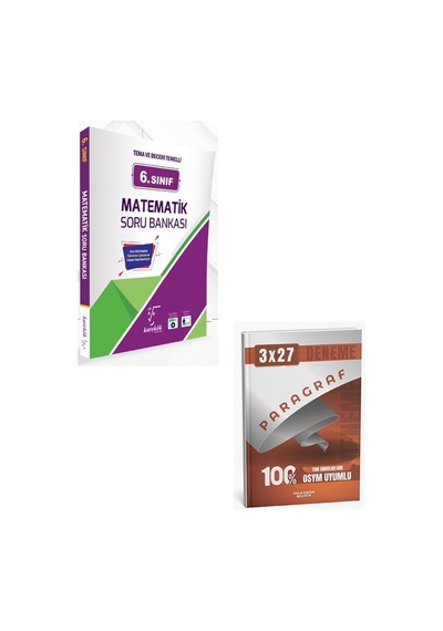 Karekök 2027 6. Sınıf Matematik Soru Bankası+anla Kazan Paragraf Deneme