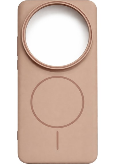 Mi 14 Ultra Uyumlu Kamera Çıkıntılı Magsafe Wireless Şarj Özellikli Sert Sararmaz Silikon Kılıf Gold Mi 14 Ultra Uyumlu Kamera Çıkıntılı Magsafe Wireless Şarj Özellikli Sert Sararmaz Silikon Kılıf Gold