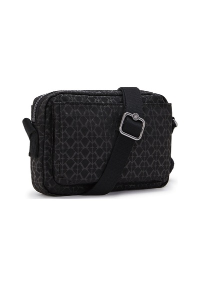 Kipling Kıplıng Abanu Küçük Boy Omuz Çantası Siyah Sıgnature Emb Siyah