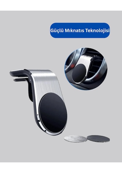 Güçlü Manyetik Araç Telefon Tutucu - Gps Navigasyon İçin İdeal Çok Renkli